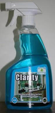 (image for) Clarity Antibacterial RTU Spray & Wipe-Glass Cleaner